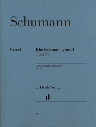 Шуман. Соната для фортепиано g-moll, op. 22
