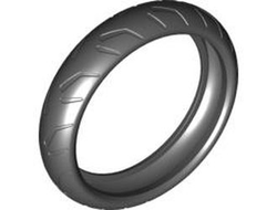 Tire 94.2mm D. x 22mm Motorcycle Racing Tread, Black (88516 / 4567999 / 6261718)