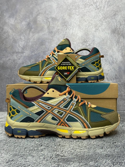 Asics Gel Kahana 8 Brown Blue Gore-Tex Утепленные