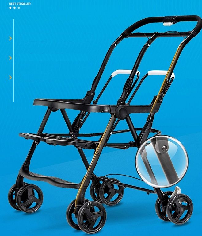 Рама коляски изготовлена из алюминия,  отличается одновременно прочностью и легкостью.