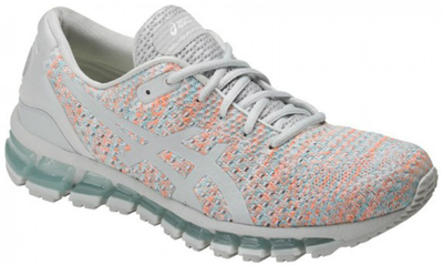 Asics Gel-Quantum 360 Серые с оранжевым