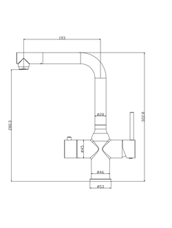 Система мгновенного кипячения воды 4в1 AQUAHOT MODENA BM (черный матовый)