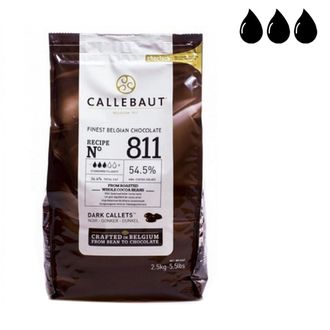 Шоколад темный 54,5%  Barry Callebaut 2,5 кг, Бельгия