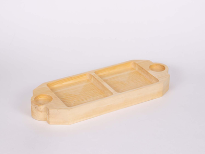 Менажница прямоугольная 370х235х40 мм кедр