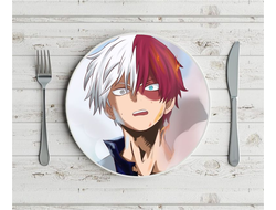 Тарелка Моя геройская академия №9