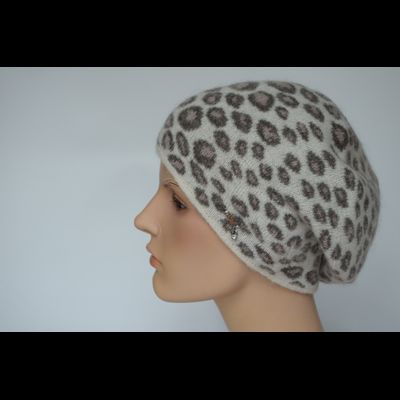 Берет Vizio 1027 Италия леопардовый