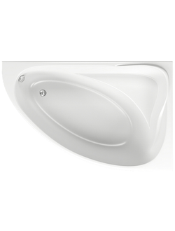 Акриловая ванна Bas Милан 170х110 R, с каркасом