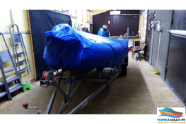 RIB Navigator 450R консоль +лебедка . Мотор Yamaha 30 лс.