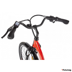 Электровелосипед Eltreco White (Бело-зеленый)