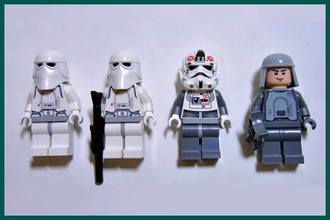 # 8084 Боевое Подразделение Штурмовиков–Клонов (Боевой Комплект 2010) / Snowtrooper Battle Pack 2010