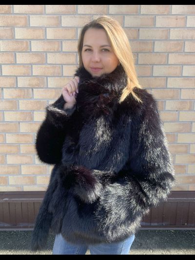 Шуба 734 черный