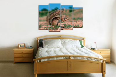 Модульная картина "Маленький грызун"