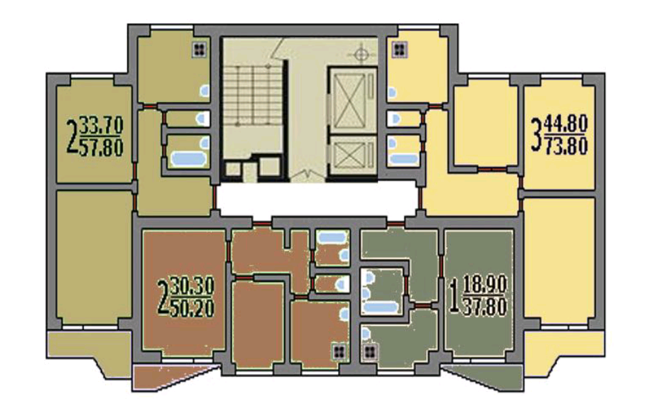 Проект дома п44