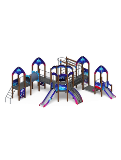 Серия «Космопорт» (Космос) ДИК 2.14.03-02 H=750 H=1200 игровой комплекс