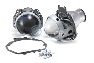 Комплект Hella 3R H7 с рамками для замены штатных ксеноновых / галогенных линз автомобиля Subaru Legacy Outback B13 (2003 - 2006) и B14 (2009-н.в.)