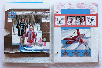 ФП штамп "Лыжники"