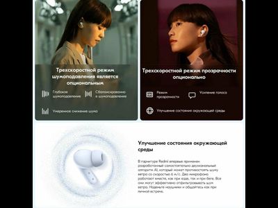 Беспроводные наушники Xiaomi Redmi Buds 5 M2316E1 White