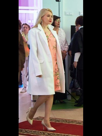 Пальто 509-0323 белый