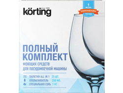 Комплект моющих средств для посудомоечной машины Korting DW KIT 301 C