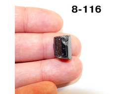 Турмалин натуральный (необработанный) Афганистан №8-116: шерл - 2,5г - 14*10*10мм