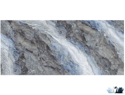 Керамогранит FMAX Elegant Blue 6mm glossy 120x270 см под кварцит Deep Ocean купить в магазине Marysя