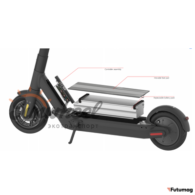 Электросамокат NINEBOT BY SEGWAY PRO 2.2 ДЛЯ ШЕРИНГА