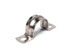 Скоба из нержавеющей стали СМД (INOX) 10-11 двухлапковая