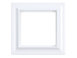 Рамка 1 пост, белый - ECO Profi Standart - Jung EPS481WW