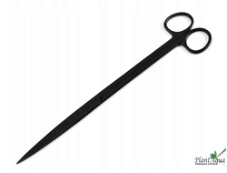 SwetAqua Black Scissors NK 250 - Ножницы металлические прямые, 25 см, черные