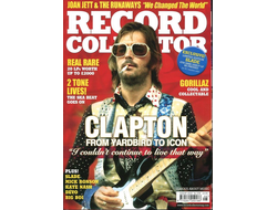 Record Collector August 2010 Eric Clapton Cover, Иностранные журналы в Москве, Intpressshop