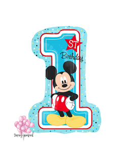 mikki-maus-folgirovannaya-cifra-1-65-sm