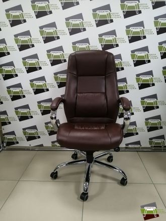 Кресло Everprof Kron M Экокожа Коричневый