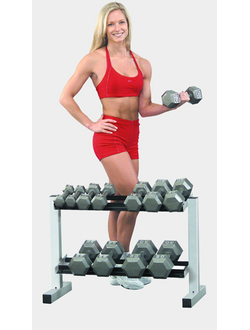 Подставка для гантельного рядя BODY SOLID (5 пар) Powerline PDR282