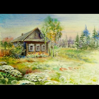 D0498 В деревне