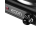 Плитка электрическая ECON ECO-132HP, мощность 1000 Вт, 1 конфорка, металл, черная