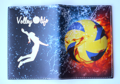 Обложка на автодокументы "Огонь-вода"