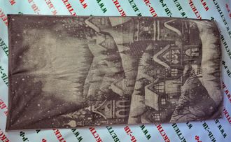 Полотенце махровое "Снежный пейзаж", арт. 6с102.413ж1, 81*160