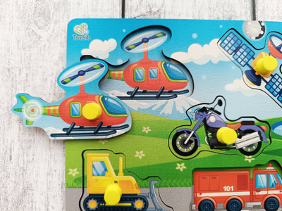 Рамка-вкладыш "Виды транспорта"