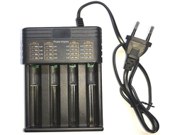 HD-3999A. Зарядное устройство для 4-х аккумуляторов 18650, 26650, 14500, 16340 и т.п.