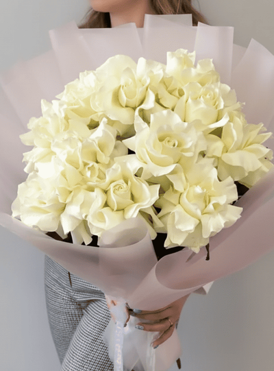 13 французских роз (цвет на выбор)