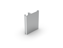 APN60 алюминиевый профиль наличника анод. серебро