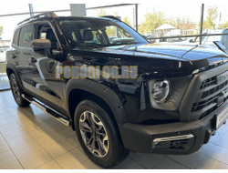Пороги труба с проступью d76 для Haval Dargo X 2023-