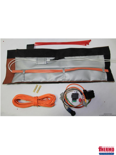 Подогрев магистрали L>1500мм и d< 20мм 12В (100Вт)