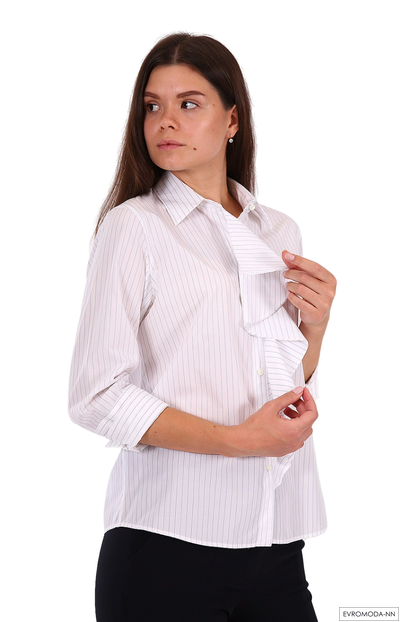 Блузка женская с жабо Бранда-V