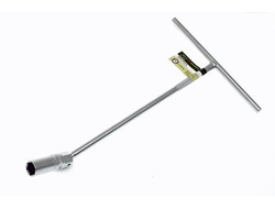 Ключ свечной шарнирный с резиновой вставкой 14мм 12-гр, L=350мм ,Д547414