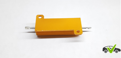 Резистор силовой проволочный с радиатором 50 Вт, 8 Ом, 5% (50W8ΩJ)