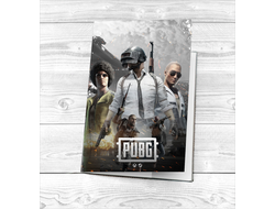 Обложка на паспорт PlayerUnknown’s Battlegrounds, PUBG, ПУБГ №7