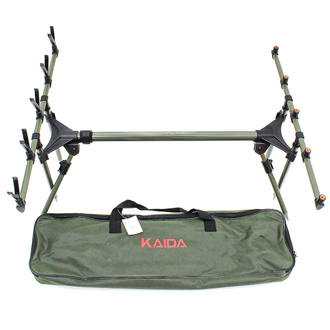 Подставка под удилища Kaida ROD-POD A9-1 на 8-х ногах, под 5 удочек, чехол-сумка