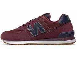 New Balance 574 Classic Dark Red Blue