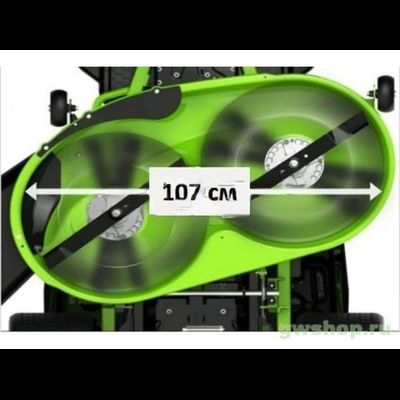 Комплект ножей для садового райдера Greenworks